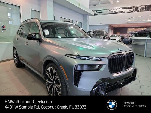 Frozen Pure Grey Metallic 2027 BMW X7 M60i