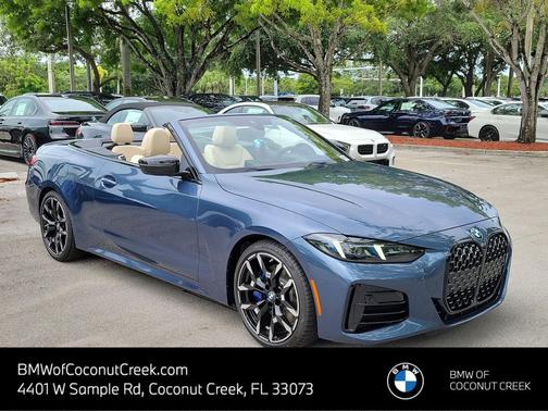 Arctic Race Blue Metallic 2027 BMW 430 i