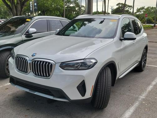 Mineral White Metallic 2023 BMW X3 sDrive30i
