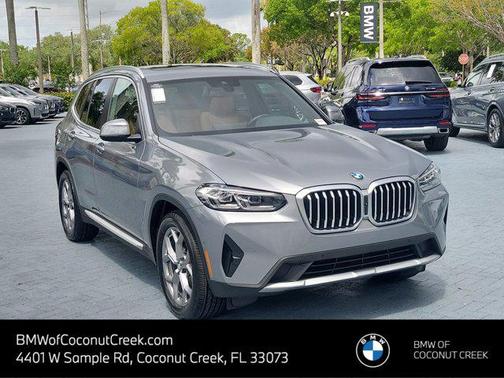 Skyscraper Grey Metallic 2024 BMW X3 sDrive30i