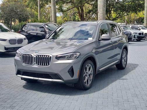 Skyscraper Grey Metallic 2024 BMW X3 sDrive30i