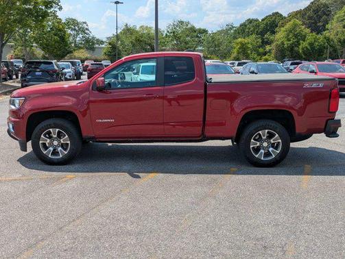 Cajun Red Tintcoat 2017 Chevrolet Colorado Z71
