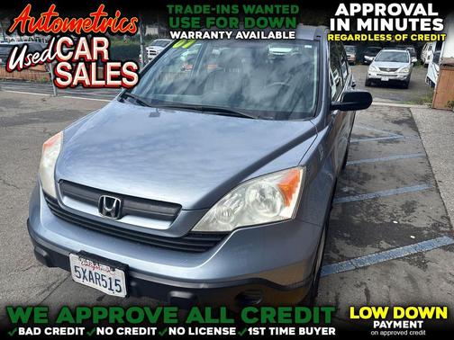 SILVER 2007 Honda CR-V LX