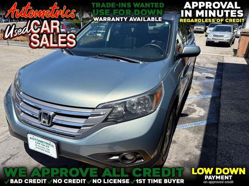 GREEN 2012 Honda CR-V EX-L