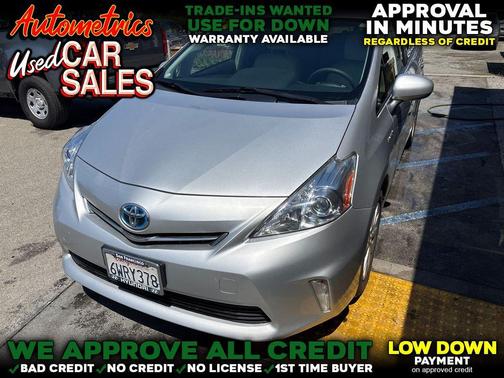 SILVER 2012 Toyota Prius v Three
