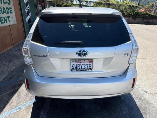 SILVER 2012 Toyota Prius v Three
