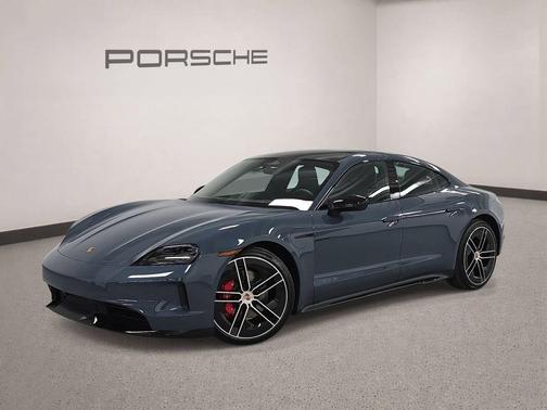Pale Blue 2026 Porsche Taycan 4S