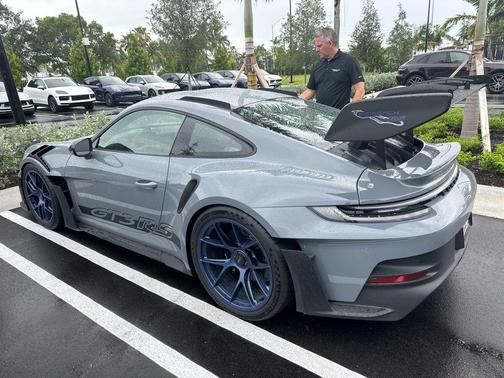 Arctic Grey 2025 Porsche 911 GT3 RS