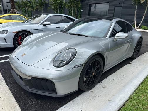 GT Silver Metallic 2025 Porsche 911 Carrera 4 GTS