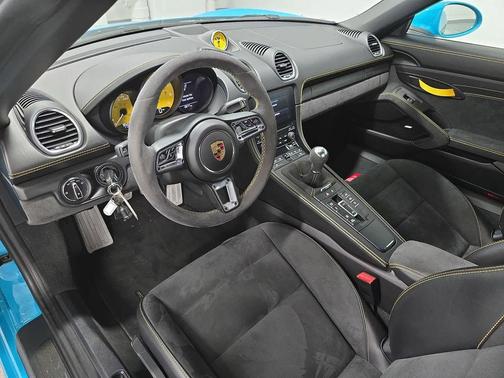 Blue 2021 Porsche 718 Spyder Base