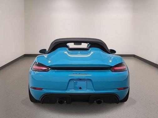 Blue 2021 Porsche 718 Spyder Base