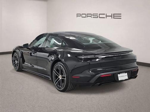Jet Black Metallic 2026 Porsche Taycan Base