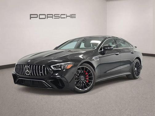 Obsidian Black Metallic 2023 Mercedes-Benz AMG GT 63 4-Door