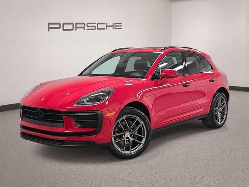 Carmine Red 2025 Porsche Macan Base