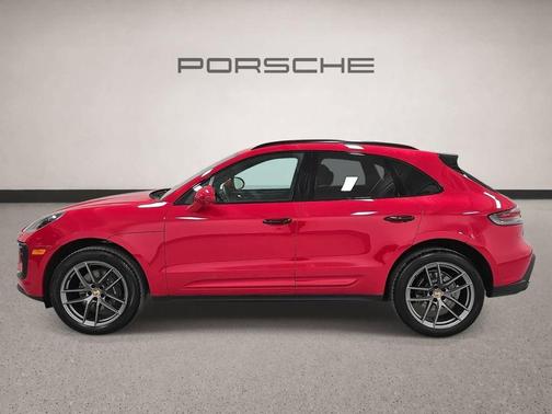 Carmine Red 2025 Porsche Macan Base