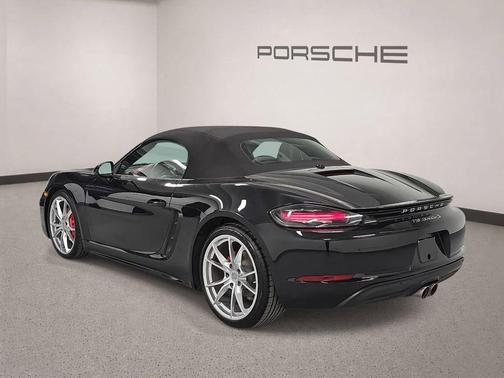 Jet Black Metallic 2017 Porsche 718 Boxster S