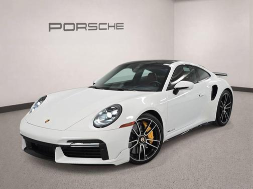 Carrara White Metallic 2021 Porsche 911 Turbo S