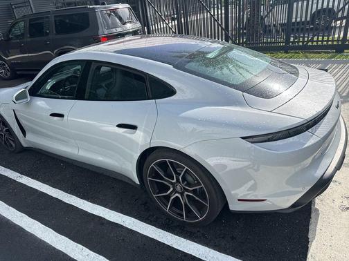 Ice Grey Metallic 2023 Porsche Taycan Base