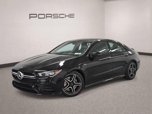 Midnight Black 2022 Mercedes-Benz AMG CLA 35 Base 4MATIC