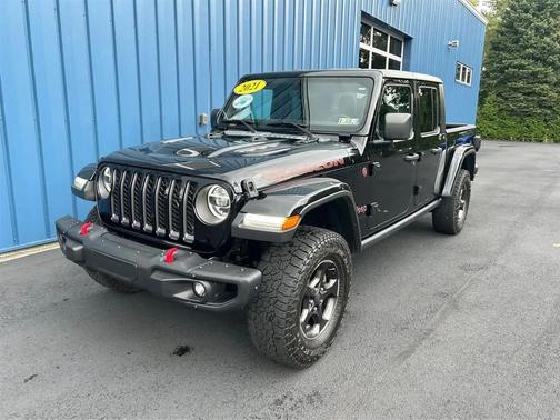 Black Clearcoat 2021 Jeep Gladiator Rubicon