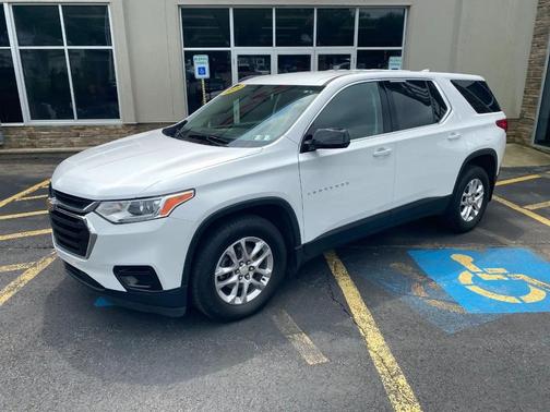 Summit White 2020 Chevrolet Traverse LS