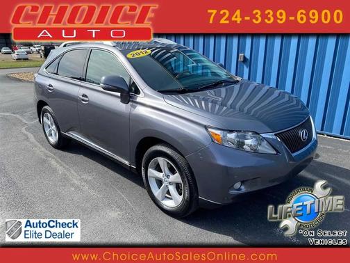 Nebula Gray Pearl 2012 Lexus RX 350 Base