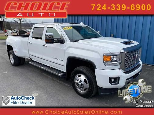 Summit White 2017 GMC Sierra 3500 Denali