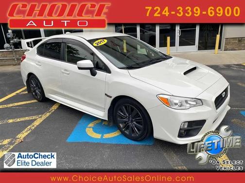 Crystal White Pearl 2017 Subaru WRX Base