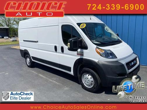 Bright White Clearcoat 2021 RAM ProMaster 2500 High Roof
