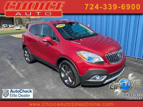 Ruby Red Metallic 2014 Buick Encore Leather