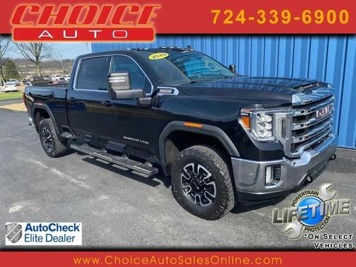 Onyx Black 2020 GMC Sierra 2500 SLE
