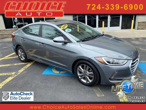 Galactic Gray 2018 Hyundai ELANTRA Limited