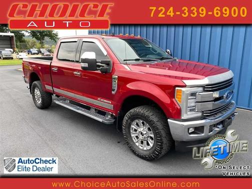 Ruby Red Metallic Tinted Clearcoat 2019 Ford F-250 Lariat