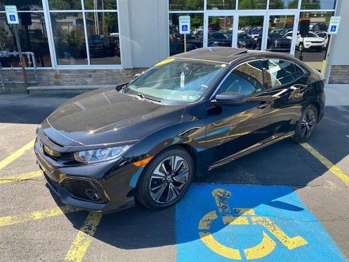 Crystal Black Pearl 2018 Honda Civic EX