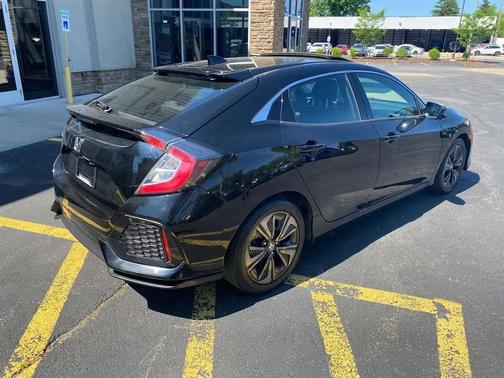 Crystal Black Pearl 2018 Honda Civic EX