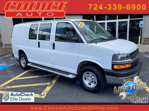 Summit White 2024 Chevrolet Express 2500 LT