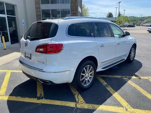 Summit White 2017 Buick Enclave Leather