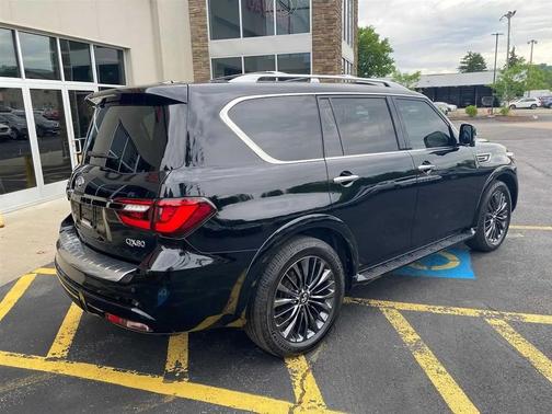 Black Obsidian 2021 INFINITI QX80 PREMIUM SELECT AWD