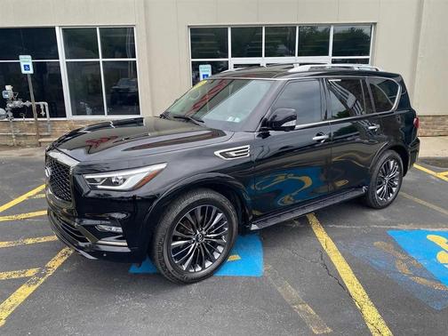 Black Obsidian 2021 INFINITI QX80 PREMIUM SELECT AWD