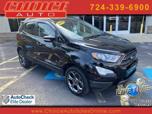 Shadow Black 2018 Ford EcoSport SES AWD