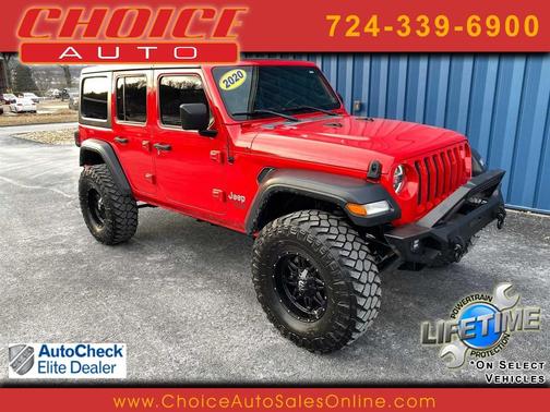 2020 Jeep Wrangler Unlimited Sport