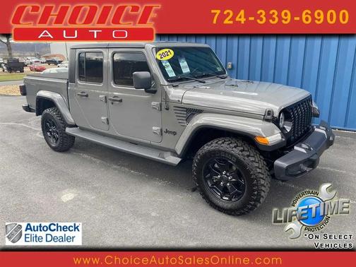Sting-Gray Clearcoat 2021 Jeep Gladiator Willys 4x4