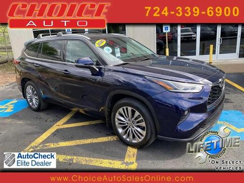 Blueprint 2020 Toyota Highlander Platinum AWD V6