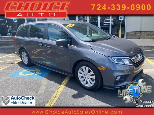 Modern Steel Metallic 2020 Honda Odyssey LX