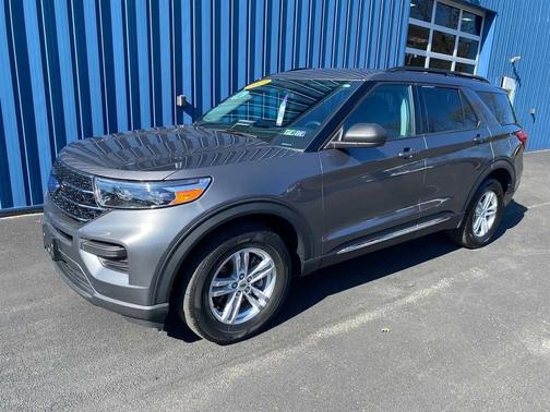 Carbonized Gray Metallic 2021 Ford Explorer XLT AWD