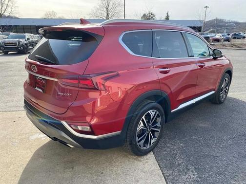 Scarlet Red 2019 Hyundai SANTA FE Ultimate 2.0T