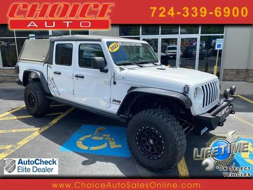Bright White Clearcoat 2022 Jeep Gladiator Sport