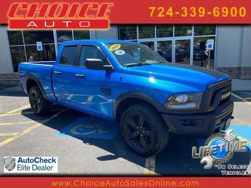 Hydro Blue Pearlcoat 2020 RAM 1500 Classic SLT
