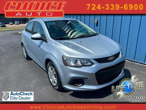 Arctic Blue Metallic 2017 Chevrolet Sonic LS