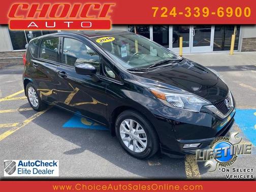 Super Black 2018 Nissan Versa Note SV